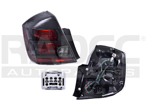 [017-2316-25] CALAVERA NS SENTRA SER 07-09 NEGRO 2.5L C/FOCO DEPO IZQ