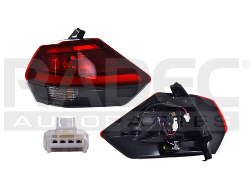 [017-2324-20] CALAVERA EXT NS X-TRAIL 18 ORIGINAL DER
