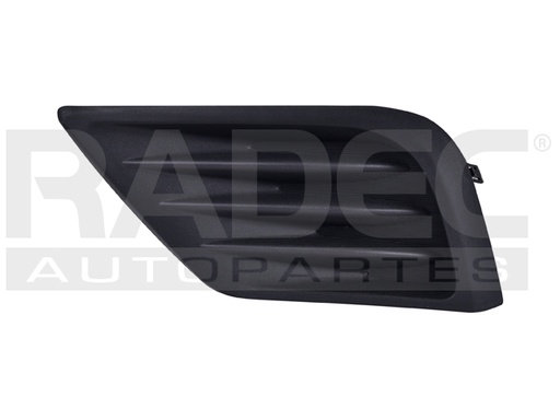 [003-2302-15] REJILLA FASCIA DELANTERA NS ALTIMA 17-18 S/HOYO P/FARO S/SL/SV/SENSE/ADVANCE/EXCLUSIVE L4/V6 4/6 CILINDROS 2.5/3.5L 4 PUERTAS IZQ