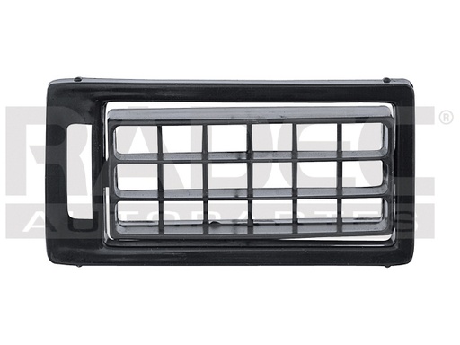 [003-2305-02] REJILLA TABLERO NS D21 LATERAL 86-92/PATHFINDER 87-95 NEGRA (U.T.P)