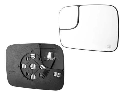 [001-0916-17] LUNA ESPEJO DG RAM 02-10 C/DESENPANANTE C/PUNTO CIEGO SRT10/SPORT/TRX4/LARAMIE/SLT/ST/SXT IZQ