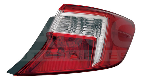 [017-3002-53] CALAVERA EXTERIOR TOYOTA CAMRY 12-14 P/2 FOCOS S/FOCO DEPO IZQ