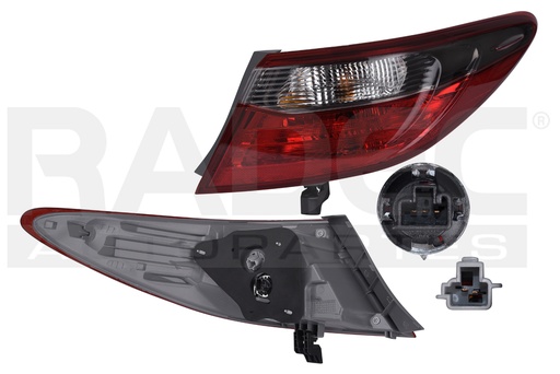 [017-3002-88] CALAVERA EXTERIOR TY CAMRY 15-17 OBSCURA C/FOCO DEPO DER