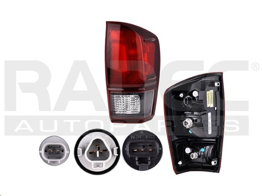 [017-3015-26] CALAVERA TY TACOMA 16-23 ROJO/OBSCURA C/FOCO DEPO DER