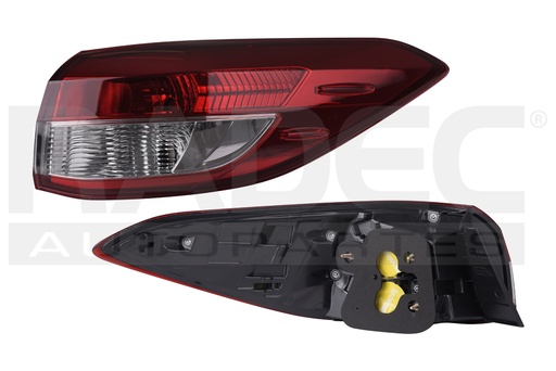 [017-3018-34] CALAVERA EXTERIOR TY YARIS 18-22 4 PUERTAS S/FOCOS S/LEDS CN DER