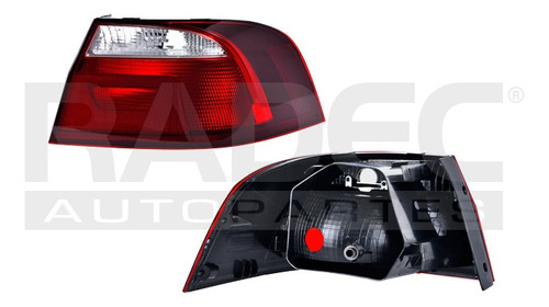 [017-3110-22] CALAVERA EXTERIOR VW GOL 13-18 4 PUERTAS OBSCURA S/FOCO DEPO DER