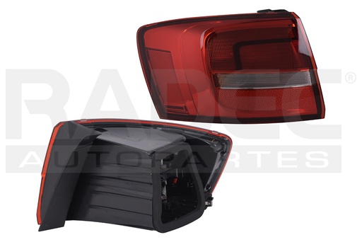 [017-3112-83] CALAVERA EXTERIOR VW JETTA 15-18 S/FOCOS DEPO IZQ