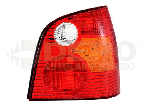 [017-3116-02] CALAVERA VW POLO 03-07 5 PUERTAS ROJO/BLANCO/AMBAR S/FOCO DEPO DER