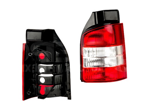 [017-3123-00] CALAVERA VW TRANSPORTER 10-15 2 PUERTAS CARGA S/FOCO DEPO DER