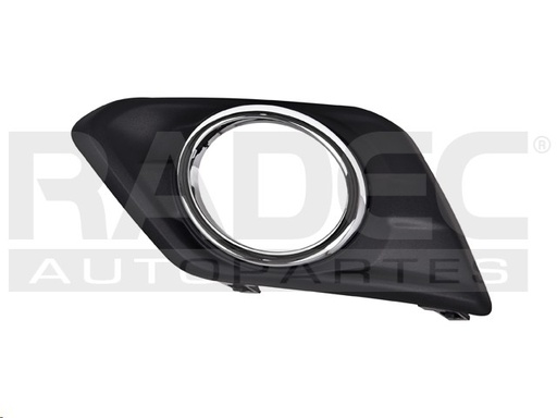 [003-2324-07] REJILLA FASCIA DELANTERA NS X-TRAIL 15-17 C/HOYO P/FARO ADVANCE/EXCLUSIVE/SENSE/ARMOR L4 4 CILINDROS 2.5L 5 PUERTAS IZQ