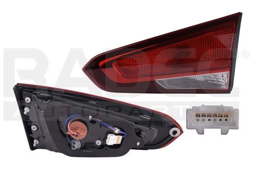 [017-3507-06] CALAVERA INTERIOR KI FORTE 17-18 4 PUERTAS C/FOCO S/LEDS DEPO DER