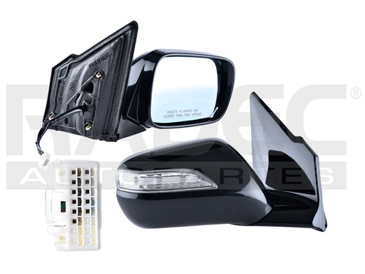 [018-0102-04] ESPEJO AC MDX 10-13 ELECTRICO C/DESENPANANTE C/DIRECCIONAL C/MEMORIA P/PINTAR BASE/SPORT V6 6 CILINDROS 3.7L 4 PUERTAS DER