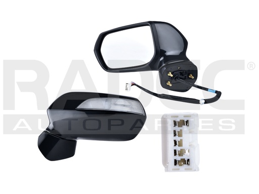 [018-0108-03] ESPEJO AC RDX 07-12 ELECTRICO C/DESENPANANTE P/PINTAR 5 PINES TOURING L4 4 CILINDROS 2.3L 4 PUERTAS IZQ
