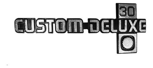 [001-0510-07] EMBLEMA LETRERO DEL CV CUSTOM CROMO PREC