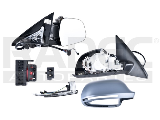 [018-0208-02] ESPEJO AD Q3 13-16 ELECTRICO C/DESEMPANANTE C/DIRECCIONAL C/MEMORIA E/ABATIBLE P/PINTAR BASE/ELITE/LUXURY/S/SPORT L4 4CILINDROS 2.0L 4 PUERTAS DER