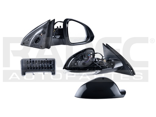 [018-0401-00] ESPEJO BK REGAL 11-15 ELECTRICO C/DESENPANANTE C/DIRECCIONAL P/PINTAR 7 PINES GS/PREMIUM/SPORT/TURBO/BASE L4 4 CILINDROS 2.0/2.4L 4 PUERTAS DER