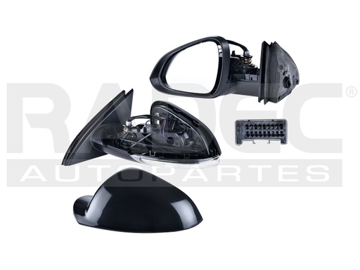 [018-0401-01] ESPEJO BK REGAL 11-15 ELECTRICO C/DESENPANANTE C/DIRECCIONAL P/PINTAR 7 PINES GS/PREMIUM/SPORT/TURBO/BASE L4 4 CILINDROS 2.0/2.4L 4 PUERTAS IZQ