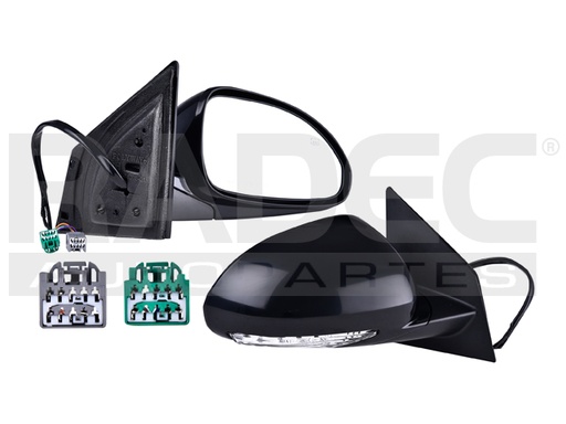 [018-0406-02] ESPEJO BK ENCLAVE 08-12 ELECTRICO C/DESEMPANANTE C/DIRECCIONAL C/MEMORIA P/PINTAR BASE/CXL/CX V6 6CILINDROS 3.6L 4 PUERTAS DER