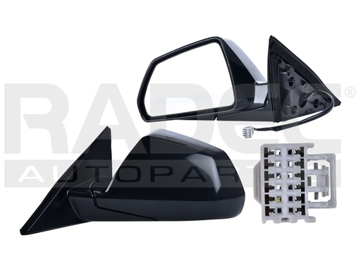 [018-0503-15] ESPEJO CD CTS 08-14 ELECTRICO C/DESENPANANTE P/PINTAR 5 PINES BASE/LUXURY/PREMIUM L4/V6/V8 4/6/8 CILINDROS 2.0/3.6/6.2L 2/4 PUERTAS IZQ