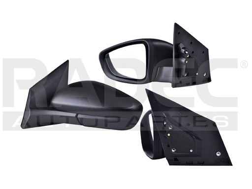 [018-0604-21] ESPEJO CV AVEO 18-23 LINEA NUEVA MANUAL P/PINTAR LS/LT/LTZ L4 4 CILINDROS 1.5L 4 PUERTAS IZQ