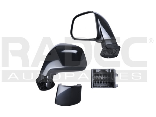 [018-0610-01] ESPEJO CV CAPTIVA 08-15 ELECTRICO P/PINTAR 3 PINES XR/XE/HYBRID/LTZ/LS/LT L4/V6 4/6 CILINDROS 2.4/3.0/3.5L 4 PUERTAS IZQ