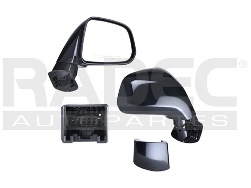 [018-0610-02] ESPEJO CV CAPTIVA 08-15 ELECTRICO C/DESENPANANTE P/PINTAR 5 PINES XR/XE/HYBRID/LTZ/LS/LT L4/V6 4/6 CILINDROS 2.4/3.0/3.5L 4 PUERTAS DER