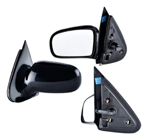 [018-0611-03] ESPEJO CV CAVALIER 95-05 MANUAL C/BASE NEGRO Z24/SE/BASE/LS L4 4 CILINDROS 2.2L 4 PUERTAS IZQ