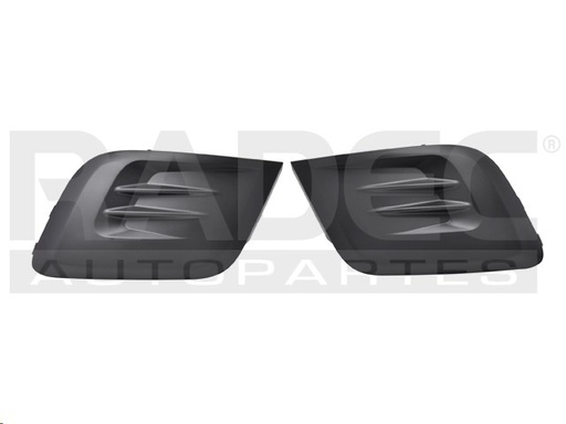 [003-2407-00] REJILLA FASCIA DELANTERA PG PARTNER 16-19 2 PIEZAS HDI MAXI/CARGO VAN L4 4CILINDROS 1.4 L 5 PUERTAS DER/IZQ