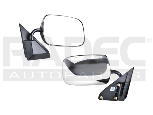 [018-0615-04] ESPEJO CV CHEYENNE/CUSTOM 92-98 MANUAL C/BASE ACERO INOXIDABLE WT/BASE/LS/SL/SLE/SLT DER