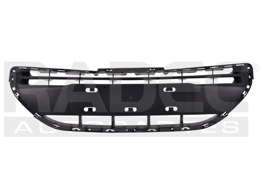 [003-2411-03] REJILLA FASCIA DELANTERA PG 208 14-16 (EUROPEO) NEGRA ARGENTINA CENTRAL