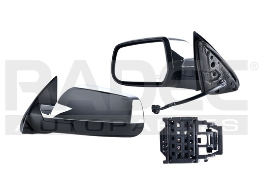 [018-0622-11] ESPEJO CV EQUINOX 16-17 ELECTRICO C/DESENPANANTE CROMADO 5 PINES L/LTZ/LS/LT/DENALI/SL/SLE/SLT IZQ