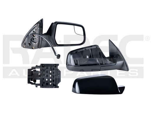 [018-0622-14] ESPEJO CV EQUINOX 10-15 ELECTRICO C/DESENPANANTE C/PUNTO CIEGO P/PINTAR 6 PINES L/LTZ/LS/LT/DENALI/SLE/SLT DER