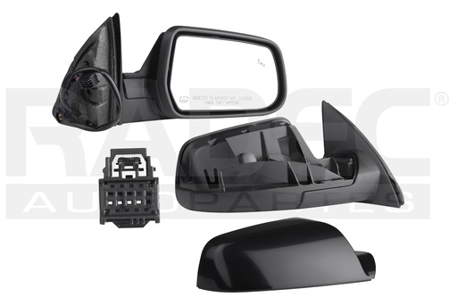 [018-0622-30] ESPEJO CV EQUINOX 16-17 ELECTRICO C/DESENPANANTE P/SENSOR DE PROXIMIDAD P/PINTAR  L/LS/LT/LTZ/PREMIER L4/V6 4/6 CILINDROS 2.4/3.6L 5 PUERTAS DER