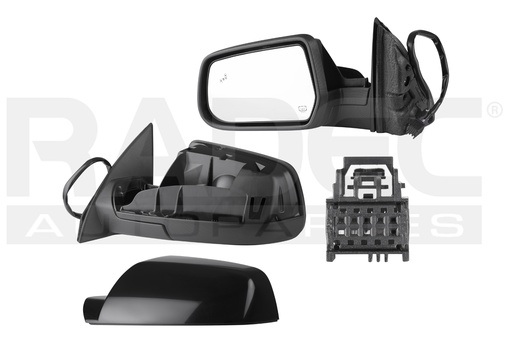 [018-0622-31] ESPEJO CV EQUINOX 16-17 ELECTRICO C/DESENPANANTE P/SENSOR DE PROXIMIDAD P/PINTAR  L/LS/LT/LTZ/PREMIER L4/V6 4/6 CILINDROS 2.4/3.6L 5 PUERTAS IZQ