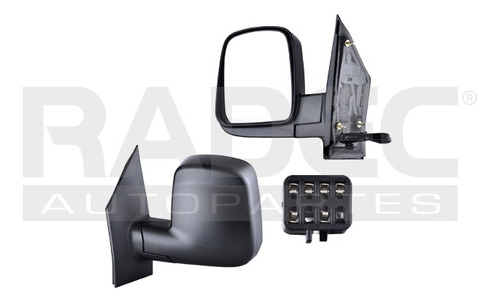 [018-0623-13] ESPEJO CV EXPRESS VAN 03-12 ELECTRICO C/DESENPANANTE CORRUGADO 5 PINES BASE/LS/LT/SLE/SLT/1500/2500/3500 V6/V8 6/8 CILINDROS 4.3/5.3/6.0L 3/4 PUERTAS IZQ