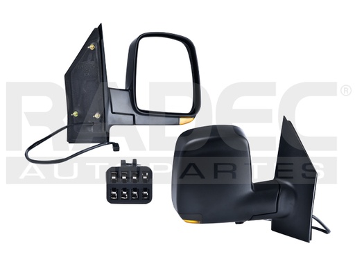 [018-0623-20] ESPEJO CV EXPRESS VAN 03-07 ELECTRICO C/DESENPANANTE C/DIRECCIONAL CORRUGADO 7 PINES BASE/LS/LT/SLE/SLT/1500/2500/3500 V8 8 CILINDROS 4.8/6.0L 3/4 PUERTAS DER