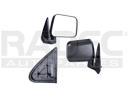 [018-0629-00] ESPEJO CV LUV 97-06 MANUAL NEGRO DER