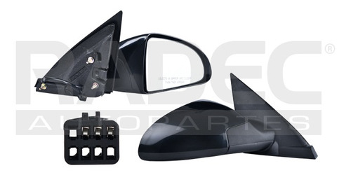 [018-0630-08] ESPEJO CV MALIBU 04-07 ELECTRICO P/PINTAR 3 PINES MAXX/BASE/LS/LT L4/V6 4/6 CILINDROS 2.2/3.5L 4 PUERTAS DER