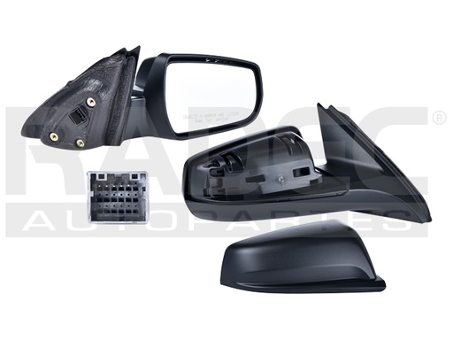[018-0630-32] ESPEJO CV MALIBU 13-15 ELECTRICO C/DESENPANANTE CORRUGADO 5 PINES ECO/LTZ/LS/LT L4 4 CILINDROS 2.0/2.4/2.5L 4 PUERTAS DER