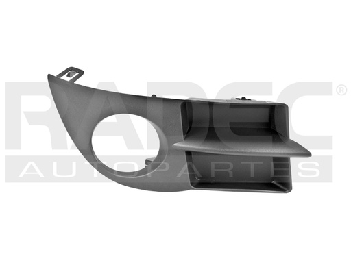 [003-2601-02] REJILLA FASCIA DELANTERA RN CLIO 07-10 C/HOYO P/FARO COMFORT/ENERGY/EXPRESSION L4 4 CILINDROS 1.6L 5 PUERTAS ARGENTINA DER