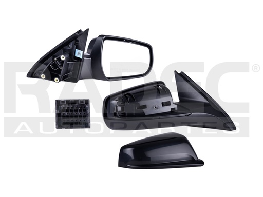 [018-0630-40] ESPEJO CV MALIBU 13-15 ELECTRICO C/DESEMPANANTE P/PINTAR 5 PINES ECO/LTZ/LS/LT L4 4CILINDROS 2.0/2.4/2.5L 4 PUERTAS DER