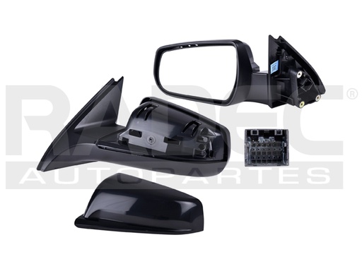 [018-0630-41] ESPEJO CV MALIBU 13-15 ELECTRICO C/DESEMPANANTE P/PINTAR 5 PINES ECO/LTZ/LS/LT L4 4CILINDROS 2.0/2.4/2.5L 4 PUERTAS IZQ