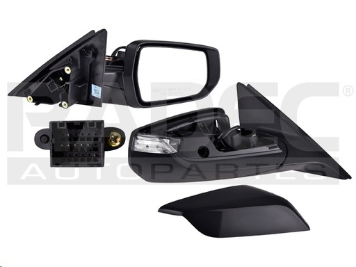 [018-0630-50] ESPEJO CV MALIBU 16-19 ELECTRICO C/DESENPANANTE C/DIRECCIONAL P/PINTAR 7 PINES LT L4 4 CILINDROS 1.5L 4 PUERTAS DER