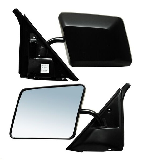 [018-0635-03] ESPEJO CV S-10 82-94 MANUAL NEGRO EL/SLS/GT/SPORT/BASE/LT/SLE/SLT V6 6 CILINDROS 2.5/2.8/4.3L 2/4 PUERTAS IZQ