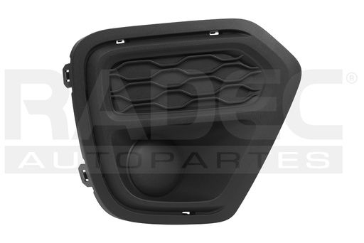 [003-2602-06] REJILLA FASCIA DELANTERA RN KANGOO 19-23 S/HOYO P/FARO INTENS L4 4 CILINDROS 1.6L 5 PUERTAS ARGENTINA DER