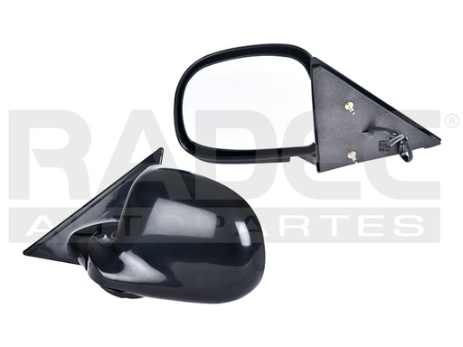 [018-0635-39] ESPEJO CV S-10 95 ELECTRICO NEGRO 3 PINES XS/S/DIAMOND/ENVOY/SLS/BASE/LS/SL/SLE/SLT IZQ