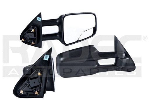 [018-0639-30] ESPEJO CV SILVERADO 99-07 MANUAL TELESCOPICO CORRUGADO V/LS/LT /1500/2500/3500 V8 8 CILINDROS 4.8/5.3/6.0L 2/4 PUERTAS DER