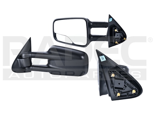 [018-0639-31] ESPEJO CV SILVERADO 99-07 MANUAL TELESCOPICO CORRUGADO V/LS/LT /1500/2500/3500 V8 8 CILINDROS 4.8/5.3/6.0L 2/4 PUERTAS IZQ