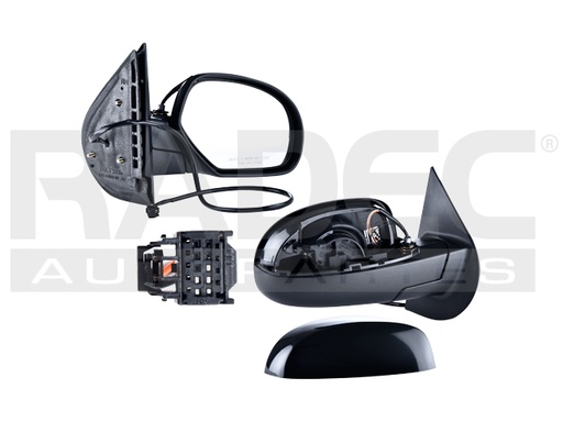 [018-0642-08] ESPEJO CV CHEYENNE 07-13 ELECTRICO C/DESEMPANANTE P/PINTAR XFE/WT/HYBRID/PLATINUM/LTZ/BASE/LS/LT/Z71/DENALI/SL/SLE/SLT V8 8CILINDROS 4.8/5.3/6.0/6.2/6.6L 2/4 PUERTAS DER