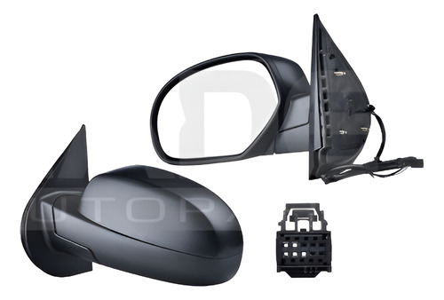 [018-0643-05] ESPEJO CV CHEYENNE 07-13 ELECTRICO C/DESENPANANTE CORRUGADO 5 PINES PPV/SSV/XFE/WT/HYBRID/LTZ/LS/LT/DENALI/SL/SLE/SLT V8 8 CILINDROS 5.3/6.2L 4 PUERTAS IZQ